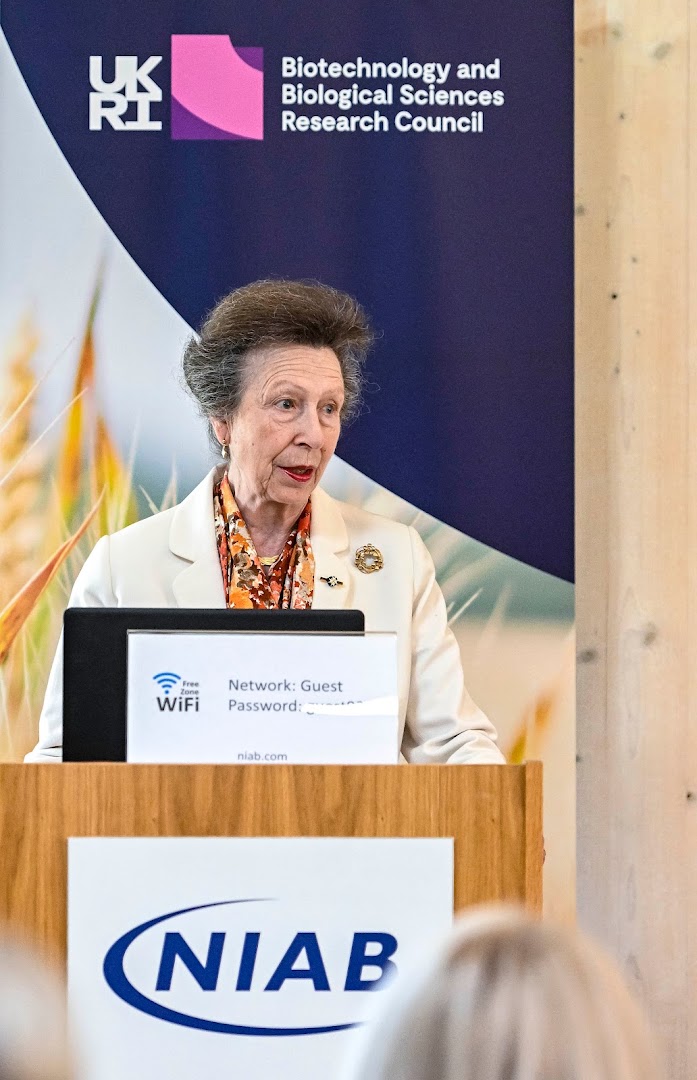 HRH The Princess Royal with workshop delegates